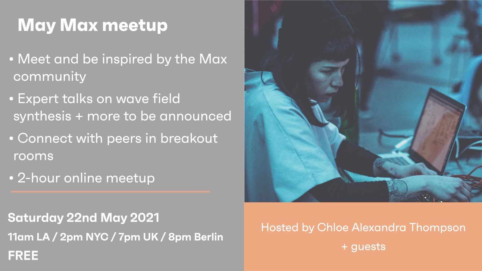Max meetup 22nd May hero