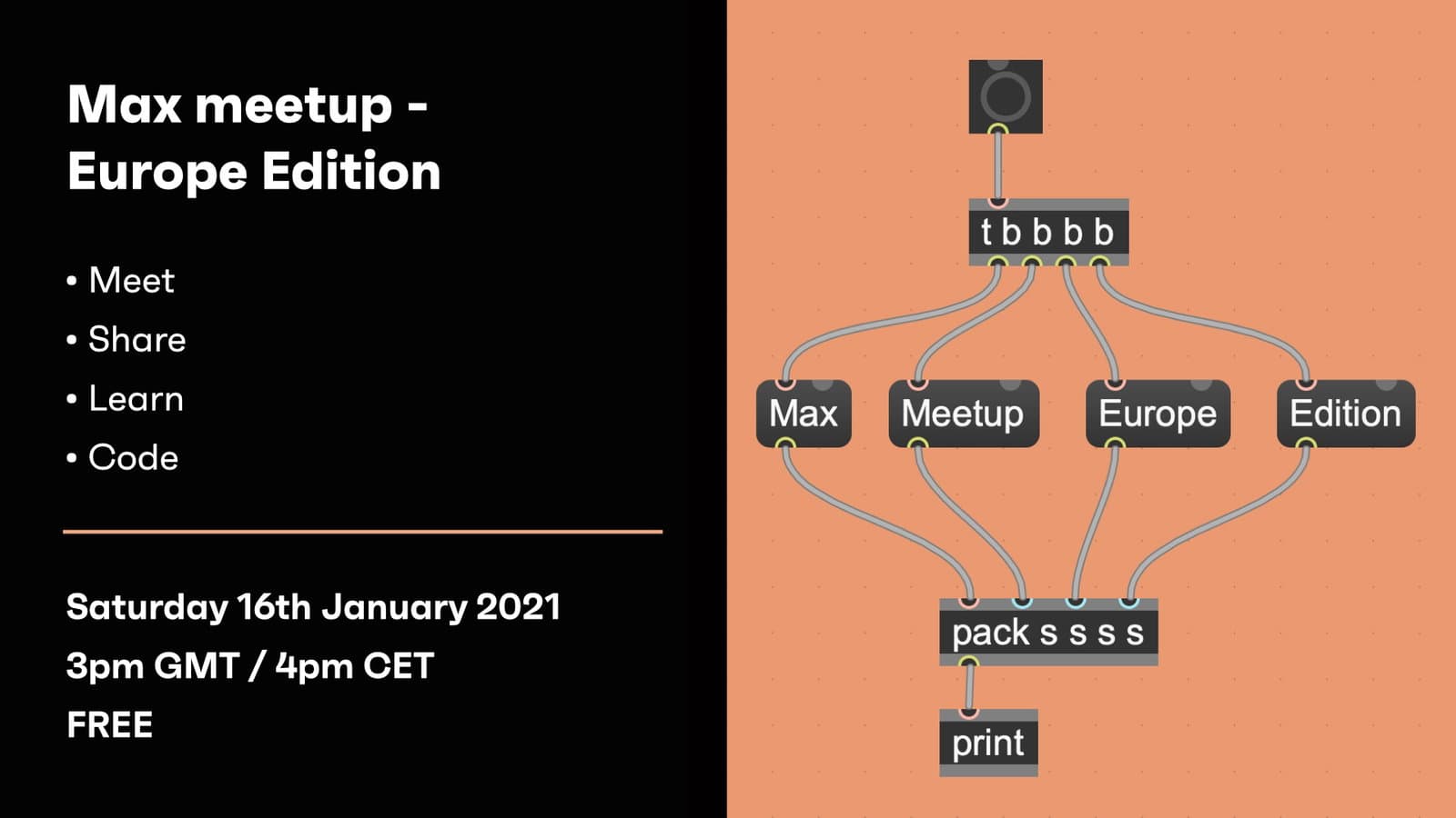 Max meetup - Europe Edition 1 hero
