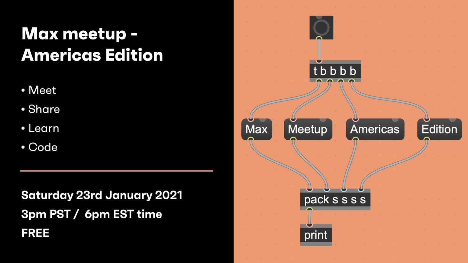 Max meetup  - US Edition 1 hero