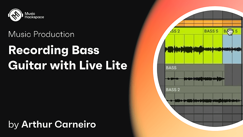 Recording Bass Guitar with Live Lite hero
