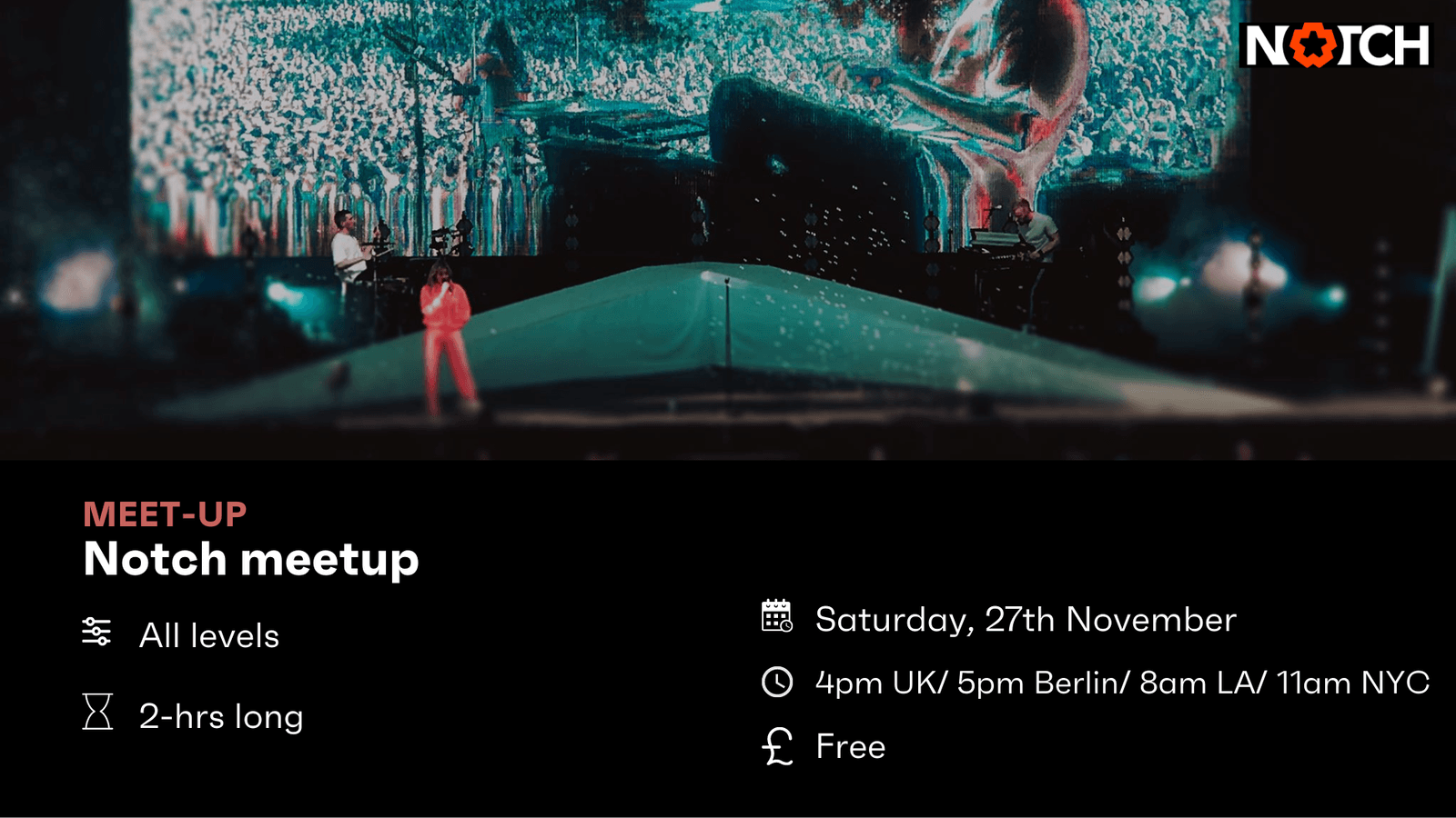 Notch meetup / November 27th hero
