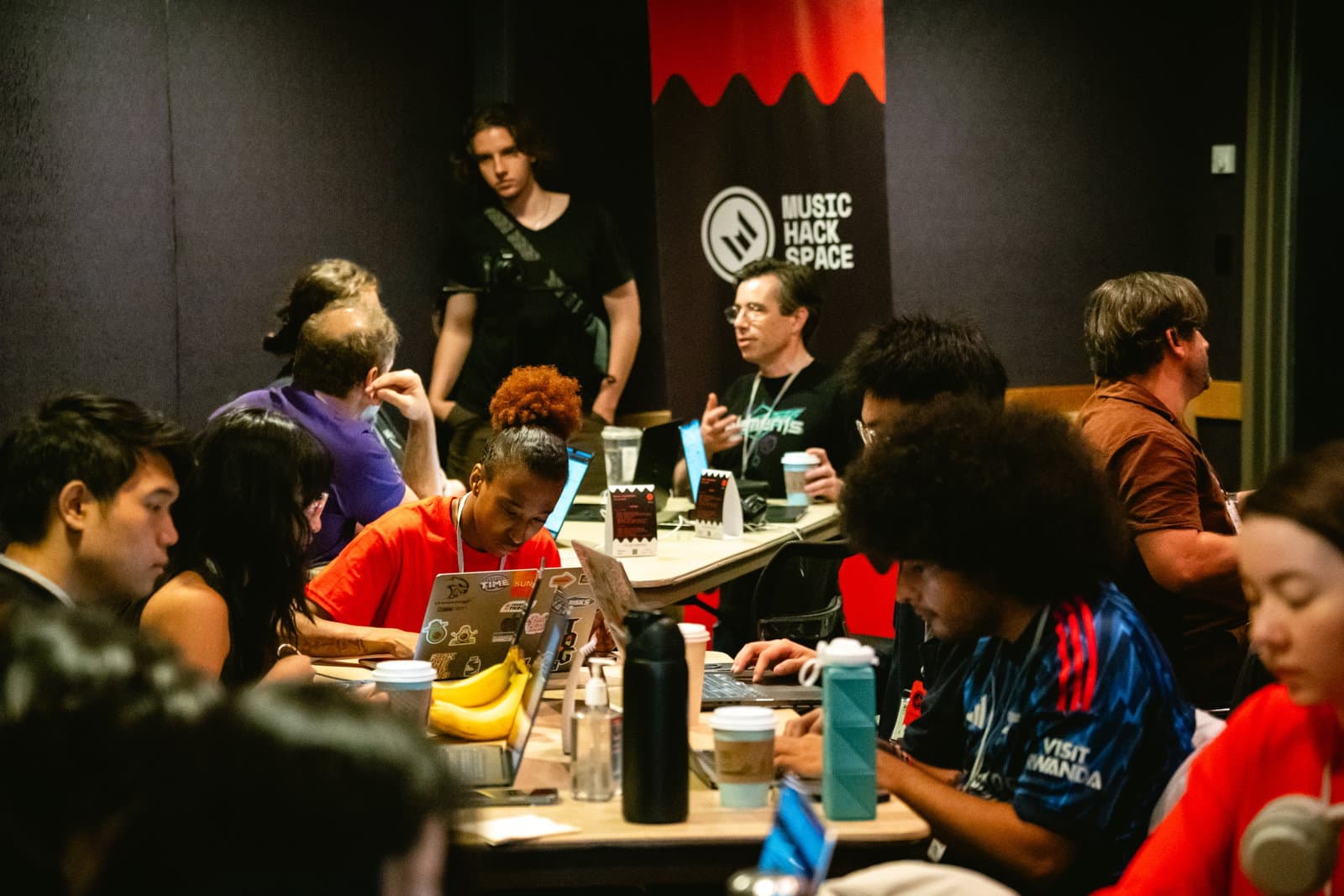 Boston hackathon participants