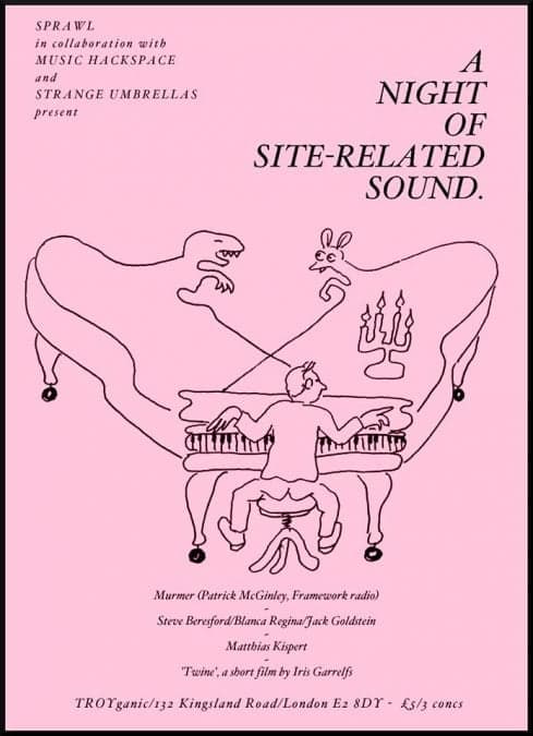 A night of site-related sounds