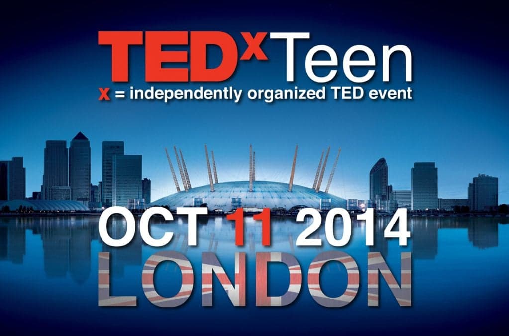 Call for projects: TEDxTeen London, Oct 11 2014