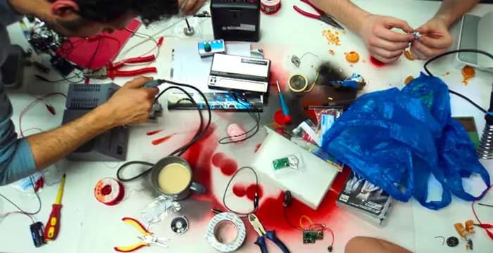 Hacking Electronic Music Toys / Circuit bending workshop with Tasos Stamou, March 28