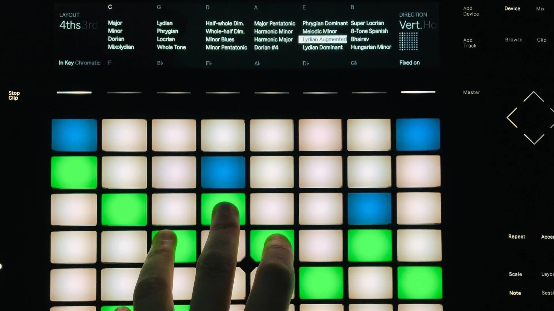 Abstract Composition in Ableton and Max For Live -On demand