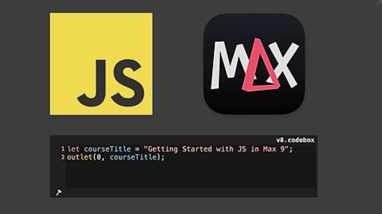 An introduction to modern JavaScript in Max 9 hero