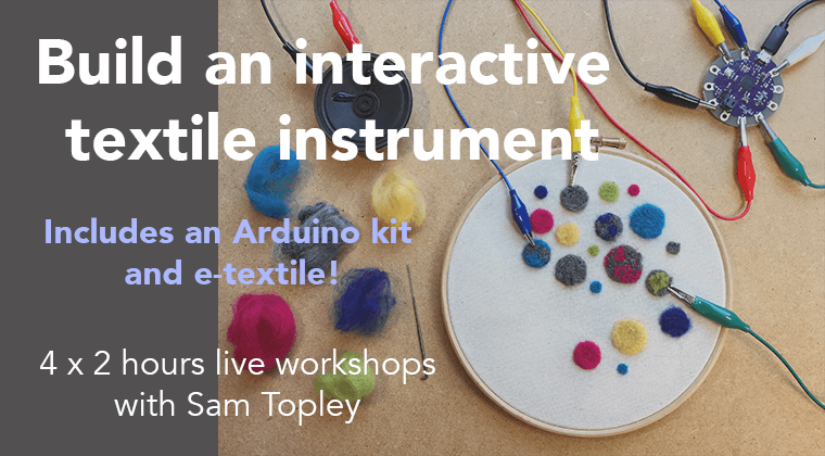 Build an interactive textile instrument hero