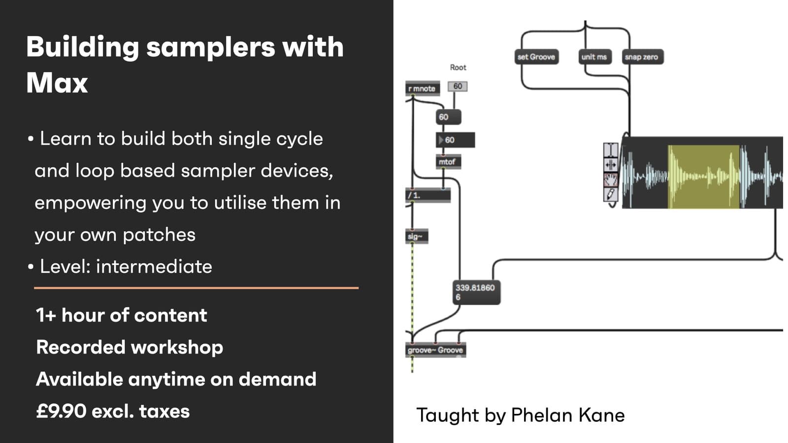 Build samplers with Max hero