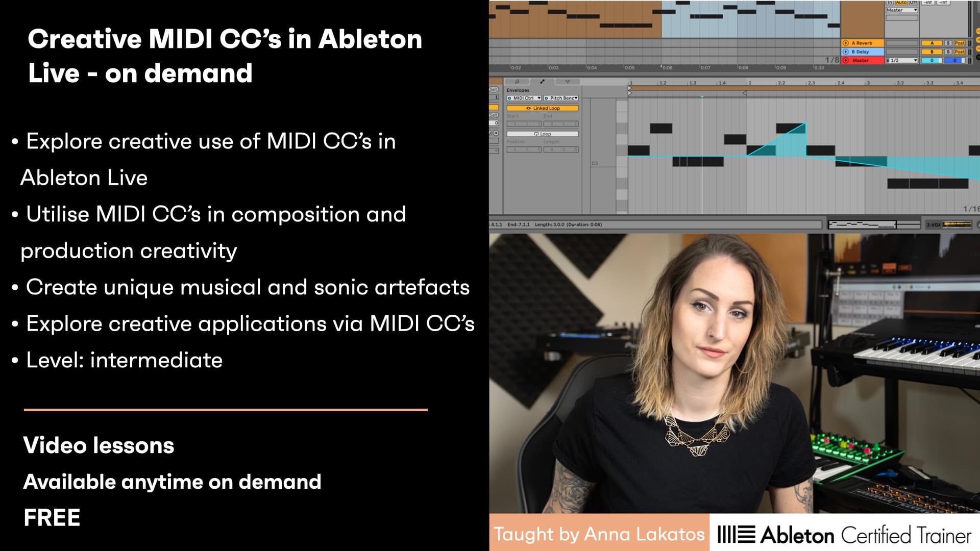 Creative MIDI CC’s in Ableton Live - On-demand