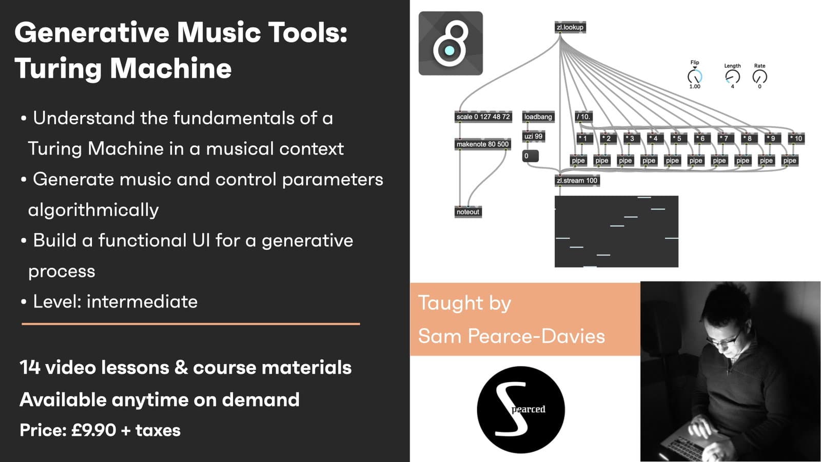 Generative Music Tools: Turing Machine - On demand hero