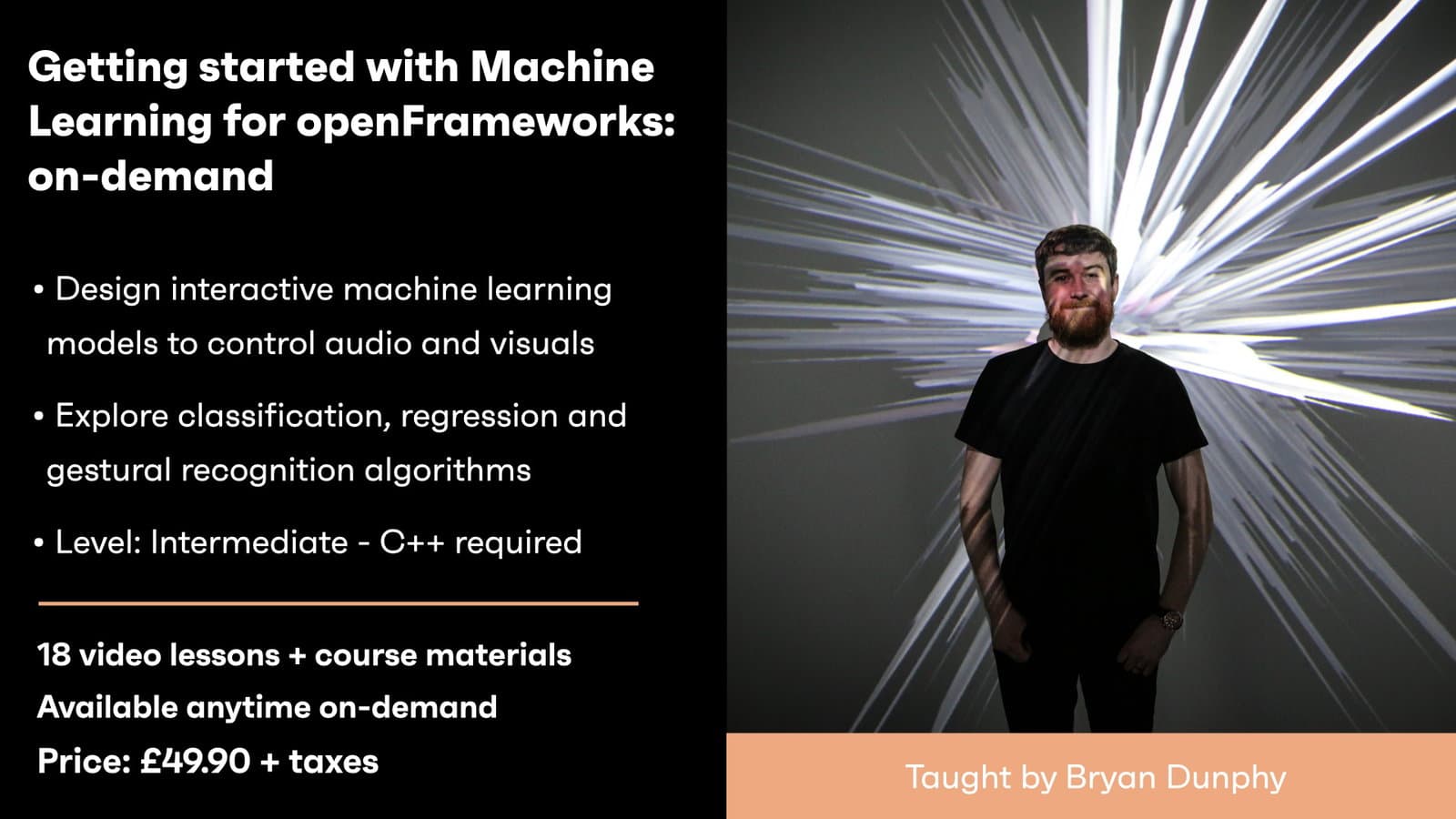 Getting started with Interactive Machine Learning for openFrameworks / Workshop series - On-demand hero