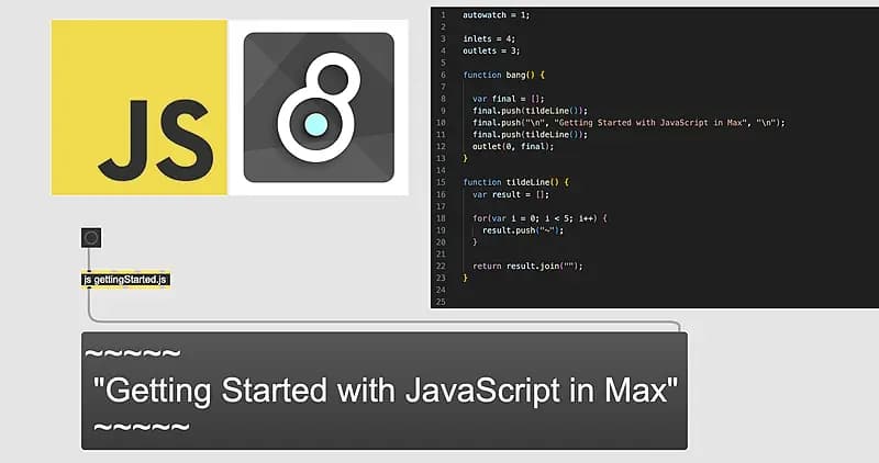 Getting started with Javascript for Max hero