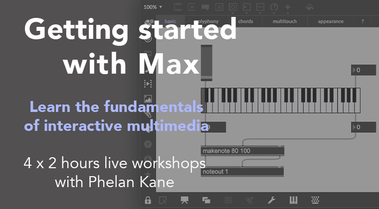 Getting started with Max - Sat/Sun 19,20,26,27th September hero