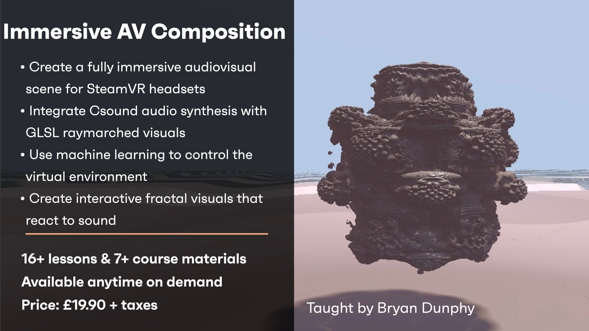 Immersive AV Composition - On demand hero