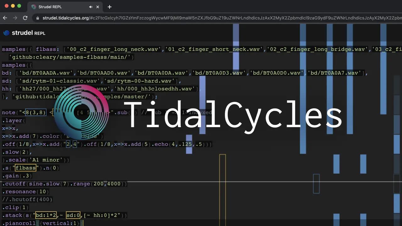 Intro to live coding with TidalCycles hero