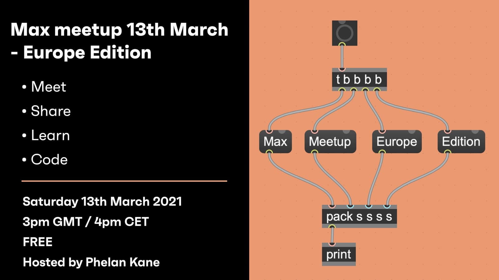 Max meetup 13th March - Europe Edition hero