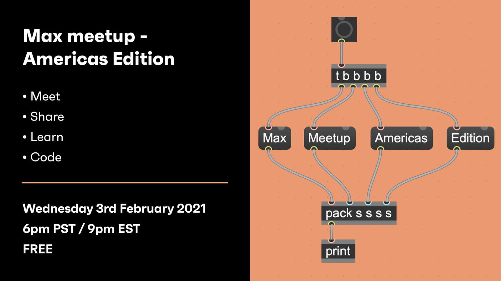 Max Meetup Americas Edition 1 - LIVE Session hero
