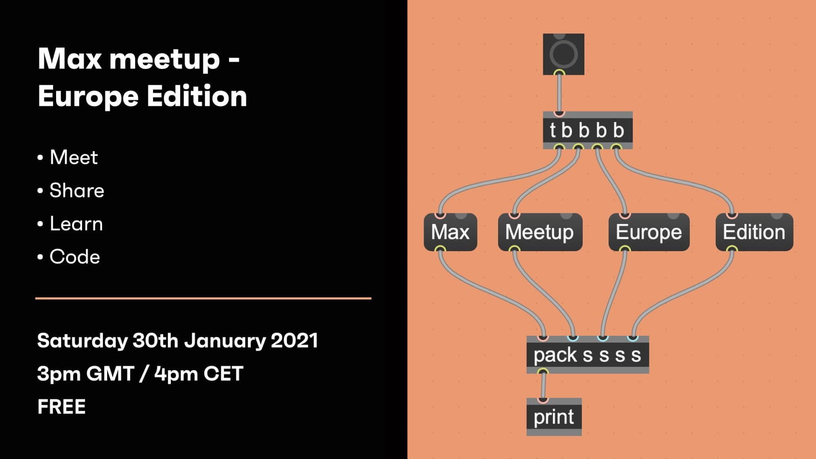 Max meetup - Europe Edition 2 hero