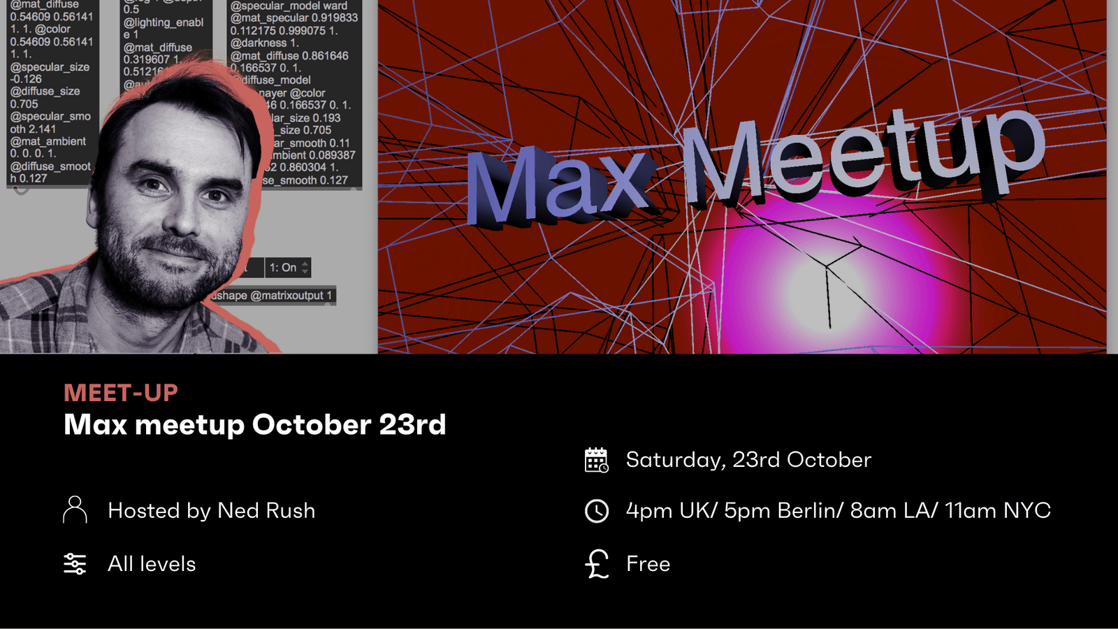 Max meetup - October 23rd hero