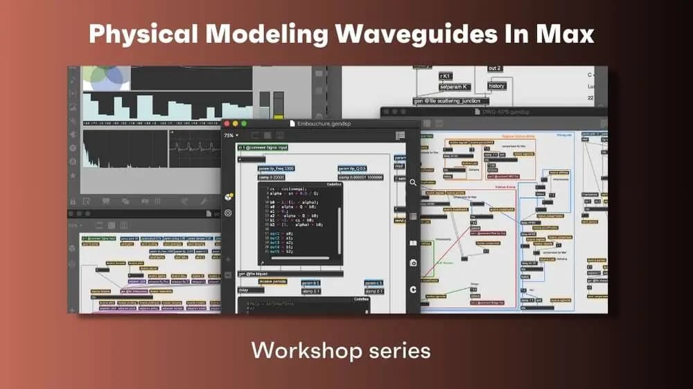 Physical Modeling Waveguides In Max hero