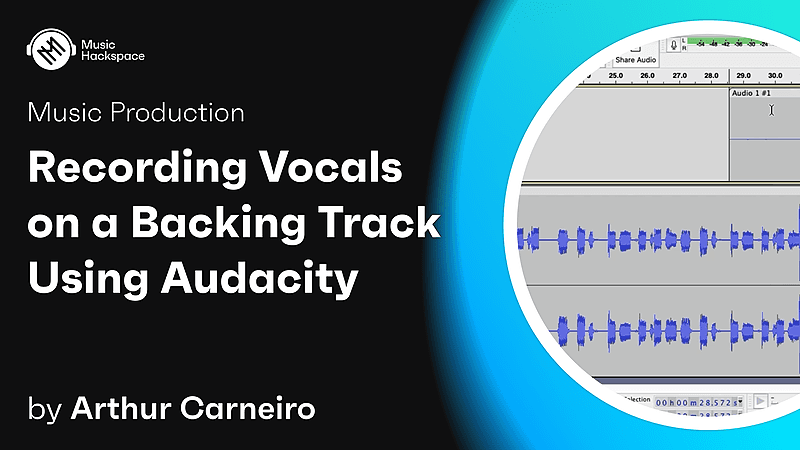 Recording Vocals on a Backing Track Using Audacity hero