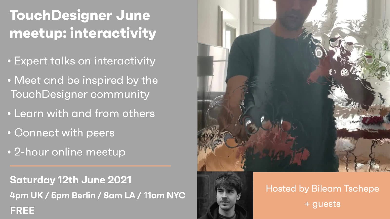 TouchDesigner meetup June - On-demand hero