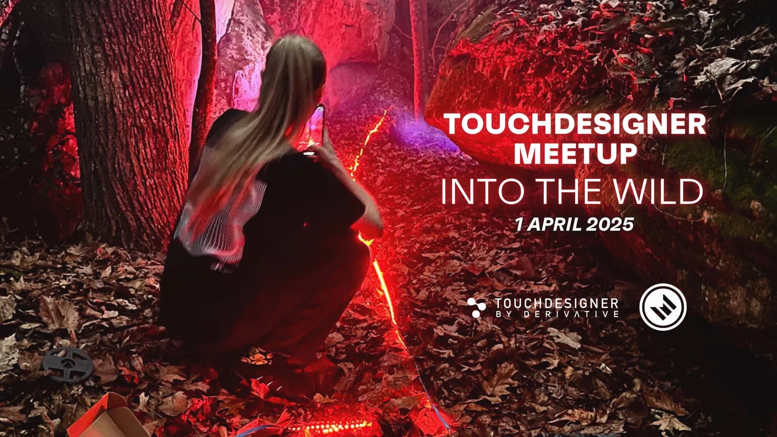 TouchDesigner Meetup - Into the Wild Projections and Installations in Nature hero