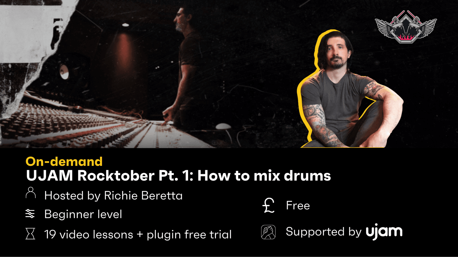 How to mix drums hero