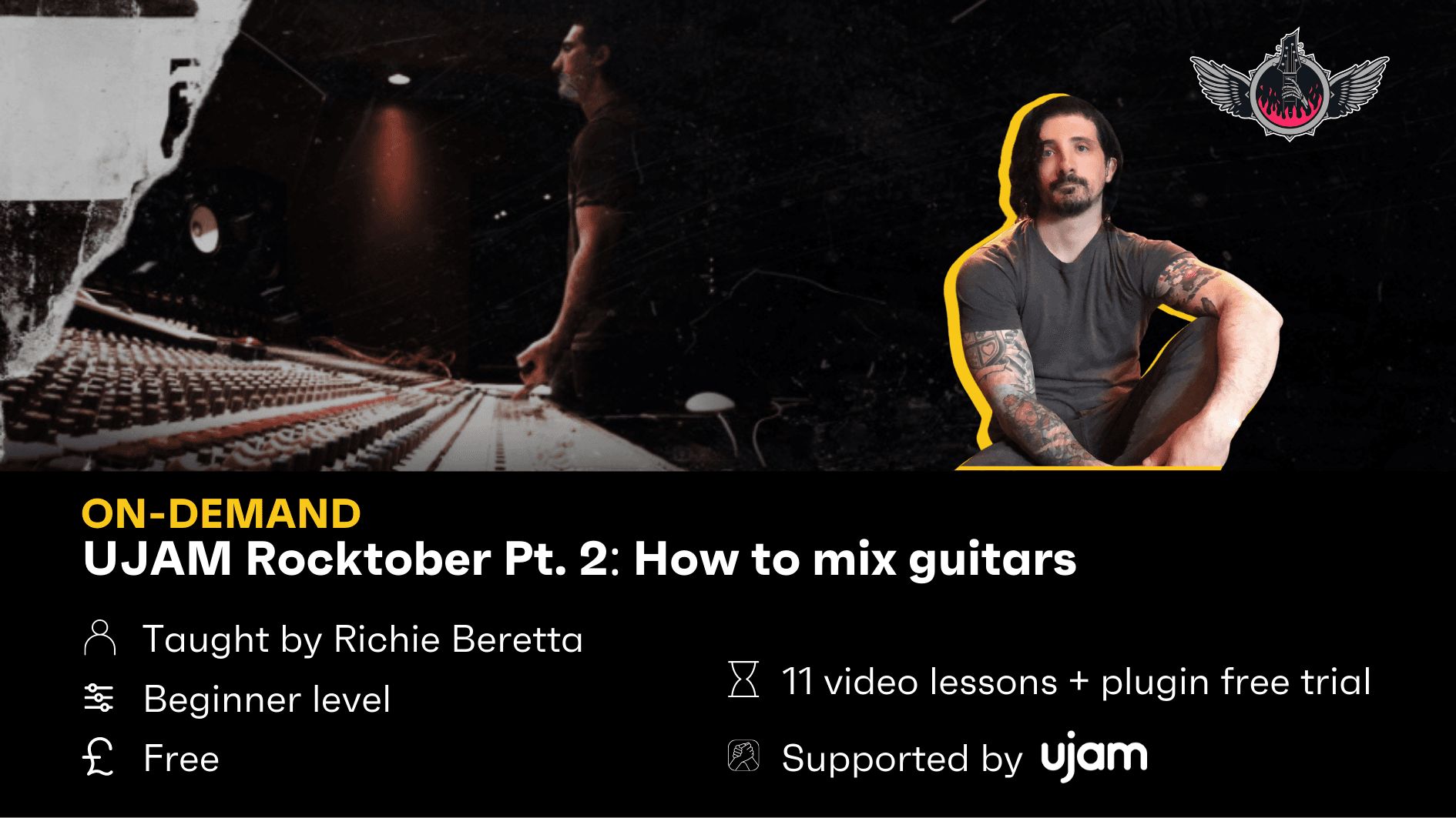 How to arrange and mix guitars hero