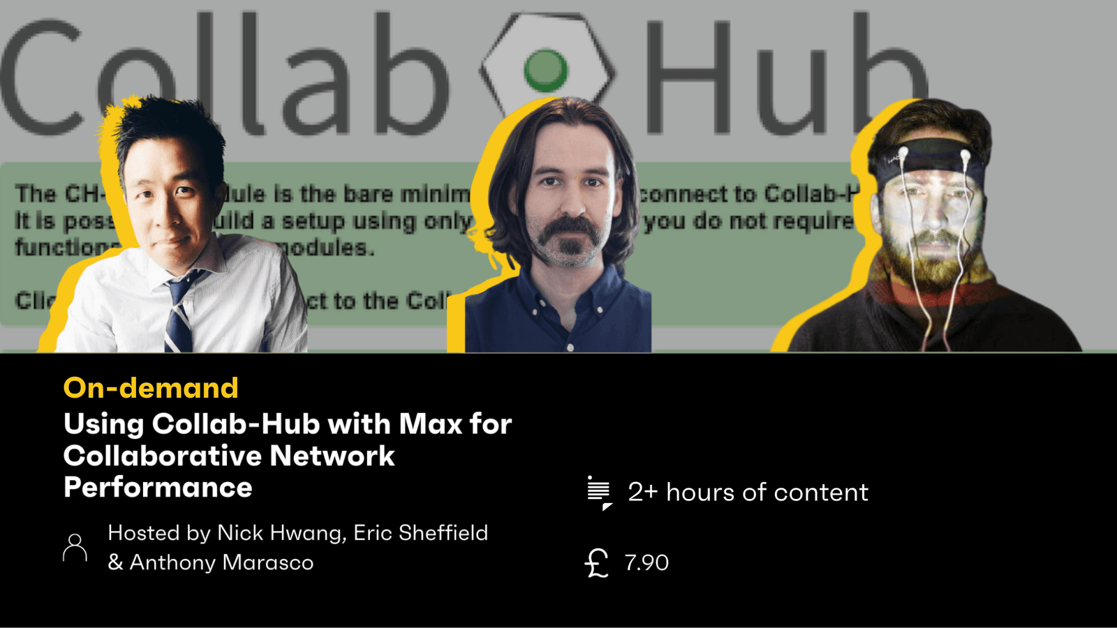 Using Collab-Hub with Max for Collaborative Network Performance / On-demand hero